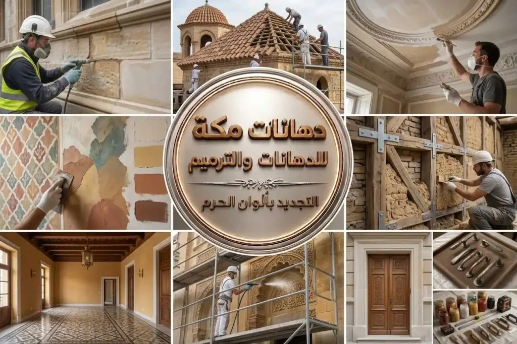 ترميم واجهات بمكة | أفضل شركة ترميم واجهات المنازل والفلل